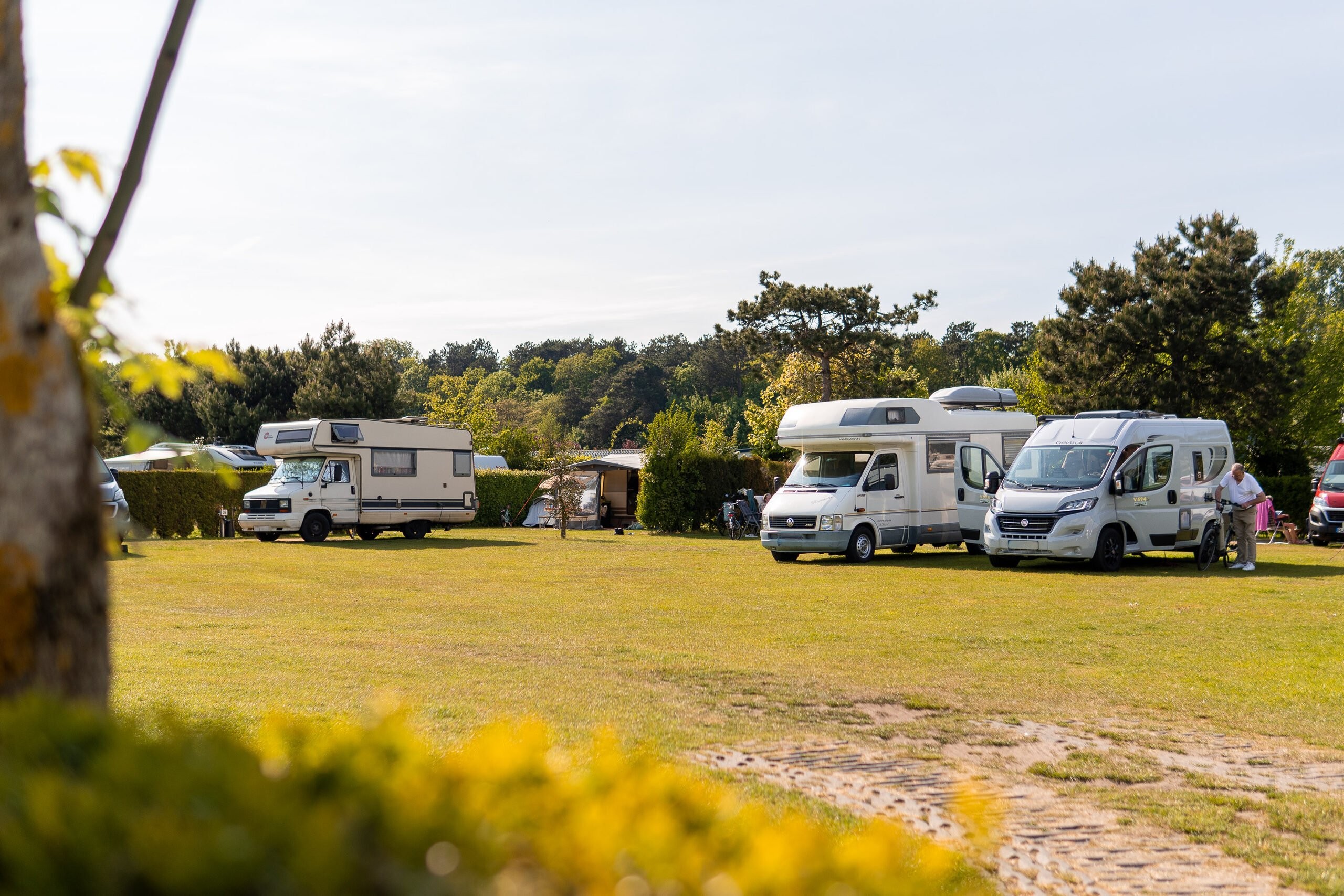 Camping in Meeresnähe